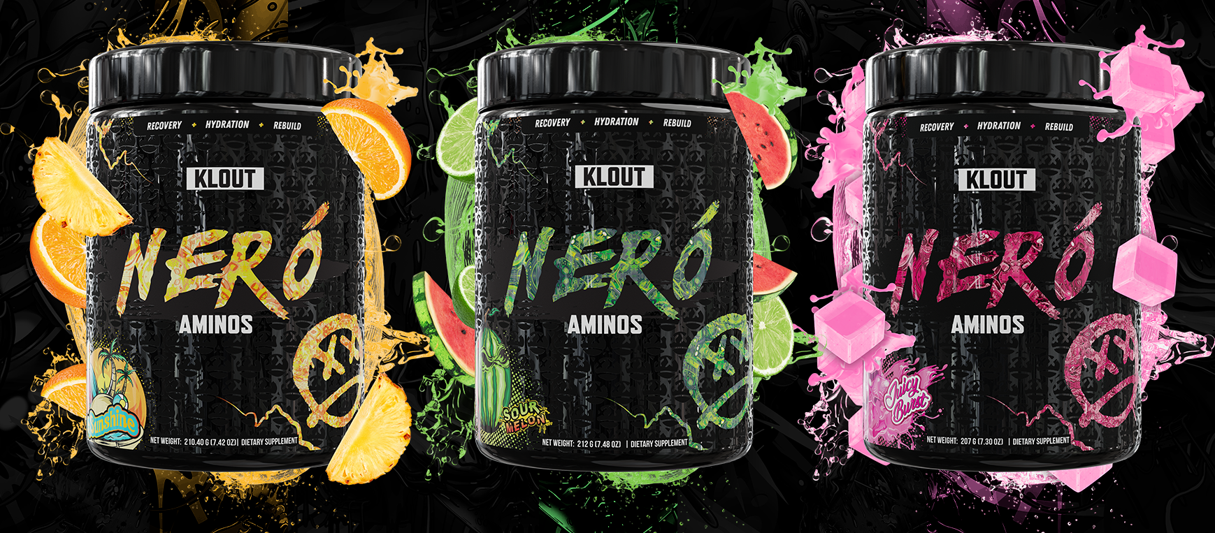 klout pwr nero amino acids flavor graphic