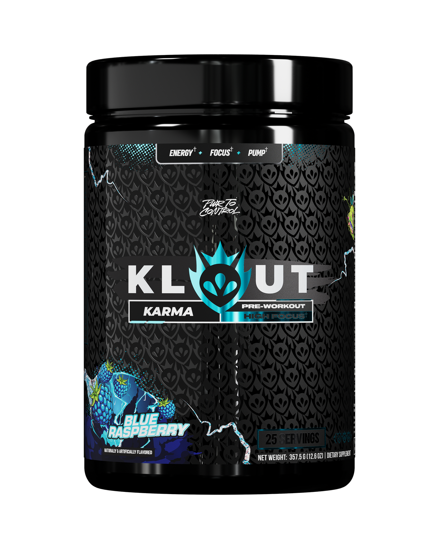 KARMA - High Focus Low Caffiene Pre-Workout - KLOUT PWR